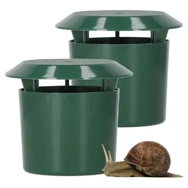 Carvallo SnailGuard EcoTrap | Miljövänlig djuravvisare | Återanvändbar & väderbeständig | För trädgård, grönsaksland & gård Carvallo