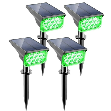Carvallo Trädgårdsspot LumiRay Set 4-pack | IP65 Vattentät | Automatisk skymningssensor | LED Landskapsbelysning Carvallo