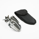 Carvallo Terraxo Mini | Rostfritt stål | Fällbar & Ultrakompakt | För trädgård & Utomhus | Inkl. väska Carvallo