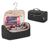 Carvallo Bärbar Hårtorkväska för Resa & Förvaring | Samt-Organisator för Dyson Airwrap & Tillbehör | Skydds- & Förvaringsväska med Krok & Fack Carvallo