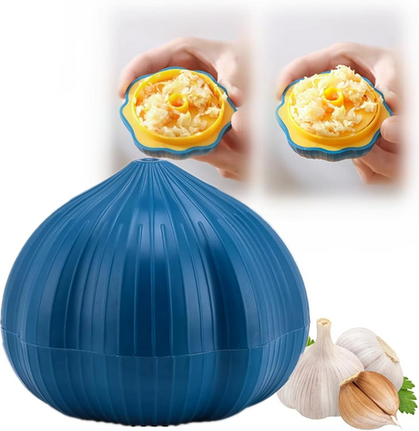 Twist vitlökspress - Livsmedelsklassad plastkrossare och enkel vitlöksskärare MILA Sverige