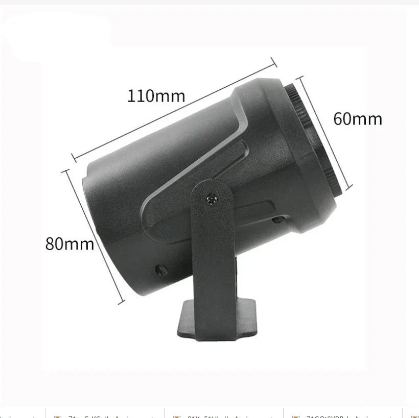 Carvallo - LED Snöflingeprojektor För Feriestämning Carvallo