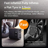 Carvallo X2 Batterikompressor | Dubbelcylinder-power | Automatisk tryckkontroll | Kompakt & trådlös Carvallo