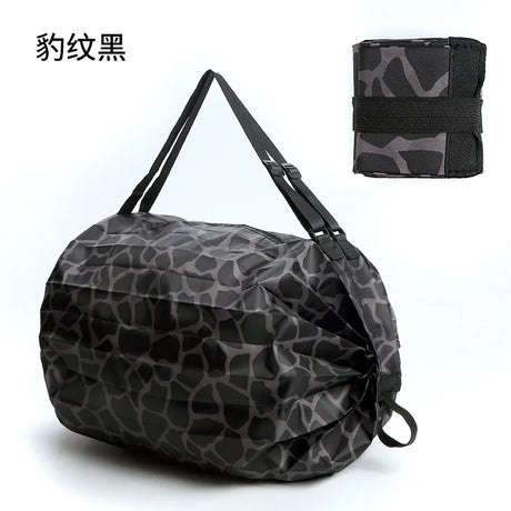 Carvallo Fällbar Shoppingväska | Vattentät & Bärbar | Stort kapacitet för resor, strand & supermarket | Tvättbart nylon Carvallo