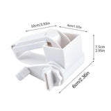 Carvallo Osthyvel | Manuell Trummrivare med vev | Rostfritt stål & ABS | För ost, nötter & choklad Carvallo