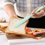 Carvallo Silikon Tårtspatel | Värmetålig & Livsmedelsäker | 24 cm | Flexibel Degskrapa i Pastellfärger Carvallo