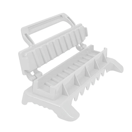 Carvallo-Spetsmaskin GrillMaster SkewerPro | BBQ-Spettpress av ABS | Enkla kött- och grönsaksspett | Återanvändbar och lätt att rengöra Carvallo