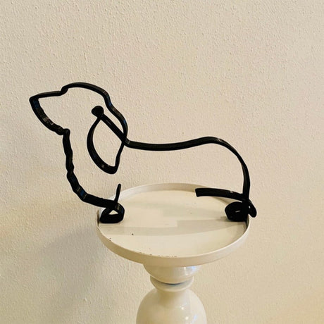 Minimalistisk hund konstskulptur-Home-Hemnix-Engelsk spaniel-Hemnix