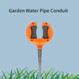 Carvallo FlexMount Trädgårdsslanghållare av ABS | 27×12×3 cm | Väggmontering | För balkong, trädgård & rengöring | Stabil & platsbesparande Carvallo