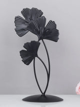 Metalliska Blad Ornament - Elegant och Modern Carvallo