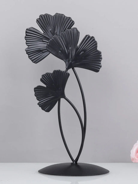 Metalliska Blad Ornament - Elegant och Modern Carvallo