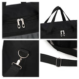 Carvallo Fällbar resväska herr | Stor kapacitet | Vattentät axelväska för affärsresor & korta resor | Sport- & fritidsväska Carvallo