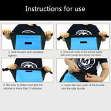 Carvallo Rucksack AquaDryX 25L | Flytande packpåse | Rolltop & Andningsbar | Ideal för kajak, trekking & utomhus Carvallo