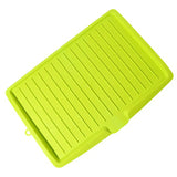 Carvallo Pro Flexibles Avtorkställ | Silikon-avtorkmatta för handfat | Värmetålig & Fällbar | 44,7 x 30,9 cm | Tallsortering för kök Carvallo