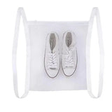 Carvallo Skoschampo påse | Skonsam tvätt i nät | För sneakers & sportskor | Vit polyester med kardborreband Carvallo