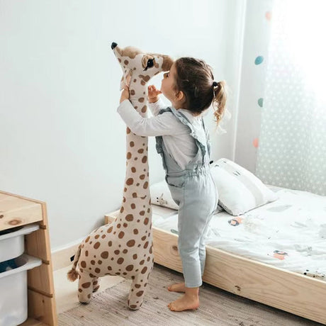 Royaleva Nordisk Stil Giraff Plush - Bedårande Stående Plush Leksak för Barn Carvallo