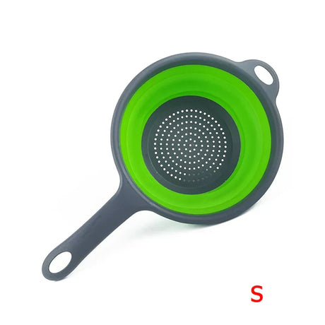 Carvallo Sieb FlexiDrain | Silikon | Platsbesparande & Mångsidig | För Frukt & Grönsaker Mitt Maison