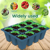 Carvallo Silikon | BPA-free & Reusable | 12 Cells with Drainage | 2-Pack in Black or Dark Green Carvallo