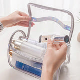 Carvallo Kosmetikväska Transparent | Vattentät & Bärbar | Necessär i PVC för resor & vardag Carvallo