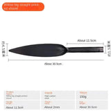 Carvallo Weidenschaufel aus Hochkohlenstoffstahl | Spitzschaufel zum Graben & Lockern | Kompakte Gartenschaufel für Wildgemüse & Gartenarbeit Carvallo