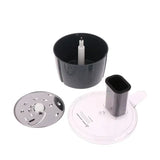 Carvallo Multifunktionellt tillbehörsset för Thermomix TM5/TM6 | Skärrondell, behållare & lock | Diskmaskinssäkert & livsmedelsäkert Carvallo