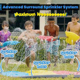 Carvallo Vattenslides | Uppblåsbar Vattenslides med Sprinklerfunktion | För Trädgård & Utomhus | Sommarlek för Barn Carvallo