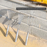 Carvallo ogräsjäter i rostfritt stål | 29 cm handverktyg | Ergonomisk & rostfri | För trädgård, rabatter & grönsaksodling Carvallo