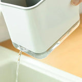 Carvallo CompactRack diskställ med droppskål | Kompakt köksorganisatör för diskho & arbetsyta Carvallo