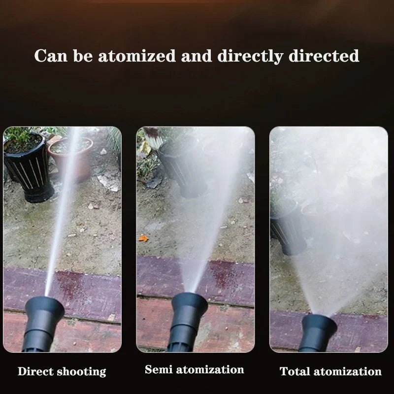 Carvallo Högtrycks-trädgårdspray | Vindbeständig sprutmunstycke | För träd-, grönsaks- & gräskvattning – Robust sprutpistol i plast & metall Carvallo