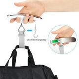 Carvallo TRAVOLUX | Upp till 50 kg | LCD-skärm med bakgrundsbelysning | Kompakt & Precise Carvallo