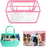 Carvallo Väska-Organizer för Strandväskor | Vattentålig & Lätt | Med Dragkedjefack & Flera Fack | Passar för Bogg Bag XL Carvallo