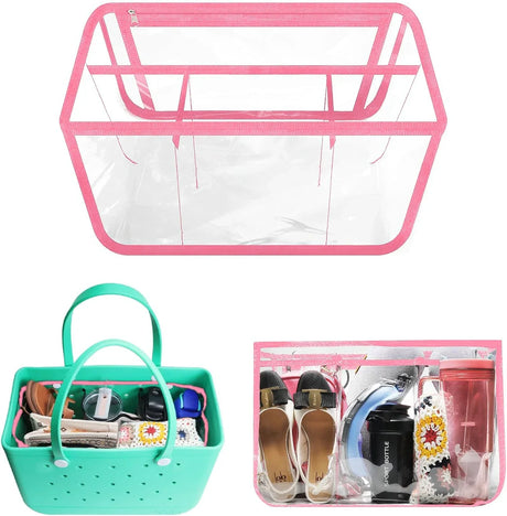 Carvallo Väska-Organizer för Strandväskor | Vattentålig & Lätt | Med Dragkedjefack & Flera Fack | Passar för Bogg Bag XL Carvallo