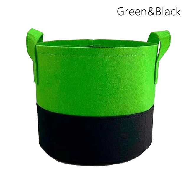 Carvallo Planteringstask 30×25 cm med handtag | 5 gallon | Andningsbar & Återanvändbar | För grönsaker, örter & balkongväxter Carvallo