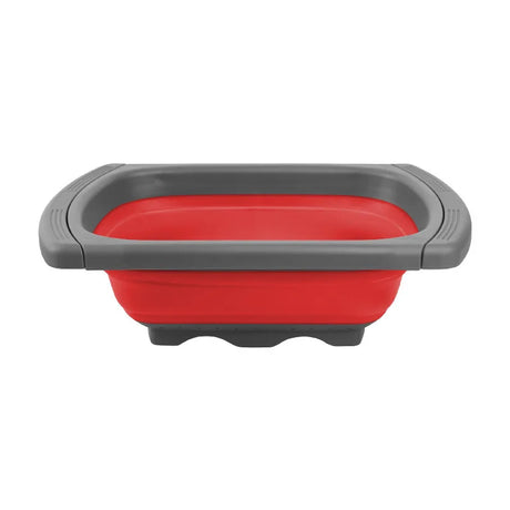 Carvallo Kökssil FlexiDrain ProLine | Utdragbar silikon-sil för diskho & arbetsyta | För frukt, grönsaker & pasta Carvallo