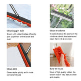 Carvallo Hairless SweepPro | Justerbar silikonborste för djurhår, mattor & fönster | För inomhus & utomhus Carvallo