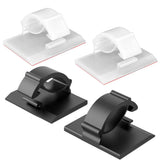 Carvallo Set WireTidy | 30-90 delar | Självhäftande & flexibel | För skrivbord, PC & laddkablar Carvallo