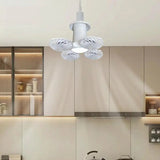 Carvallo Solar Campinglampa med fläkt | Fällbar & Bärbar | 3 Vindsteg & LED-belysning | För tält, terrass & utomhus Carvallo