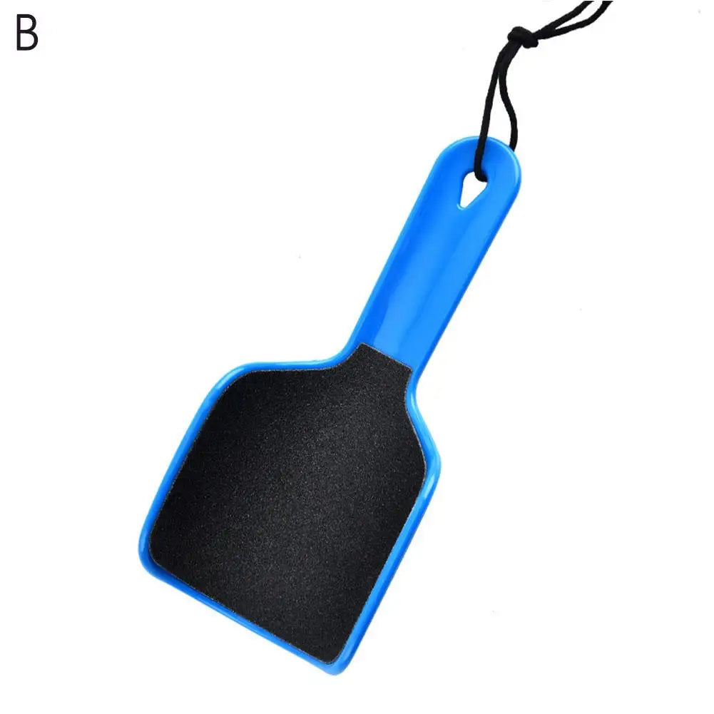 Carvallo SilkStep DuoCare | Dubbelverkande hälsovårdsverktyg med U-form | För släta, välskötta fötter | 20×9×3 cm Carvallo