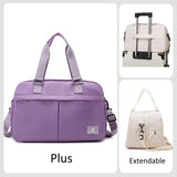 Carvallo Resväska Stor | Utbyggbar & Flerlager | Handbagage & Helgväska | Mycket Förvaringsutrymme Carvallo