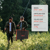 Carvallo Solarpanel SolterraFold 100 W | Monokristallin | Inkl. 10A Laddregulator & 3 m Kabel | Ultrak lätt & Kompakt Carvallo