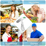 Carvallo TRAVOLUX | Upp till 50 kg | LCD-skärm med bakgrundsbelysning | Kompakt & Precise Carvallo