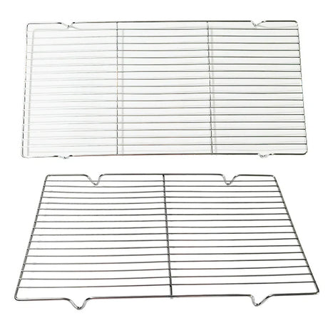 Carvallo Grillrost i rostfritt stål | Rektangelt BBQ-galler med förstärkta fötter | Mångsidig för grill, ugn & torkning | Rostfri & Robust Carvallo