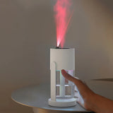 Carvallo - 2 i 1 LED projektionsluftfuktare med stjärnhimmelprojektion Carvallo