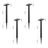 Solära Trädgårdsbelysning Vattentät Utomhus LED Landskapslampor Carvallo