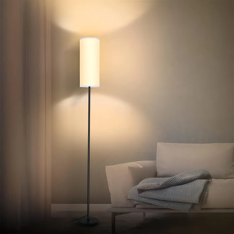 Rund Golvlampa i Modern Design – Dimbar E27 Ljuskälla Hemnix