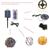 Carvallo Styrbox LumiBox SolarControl | Med fjärrkontroll & 8 ljuslägen | För LED-ljuskedjor | Inomhus & Utomhus användning Carvallo