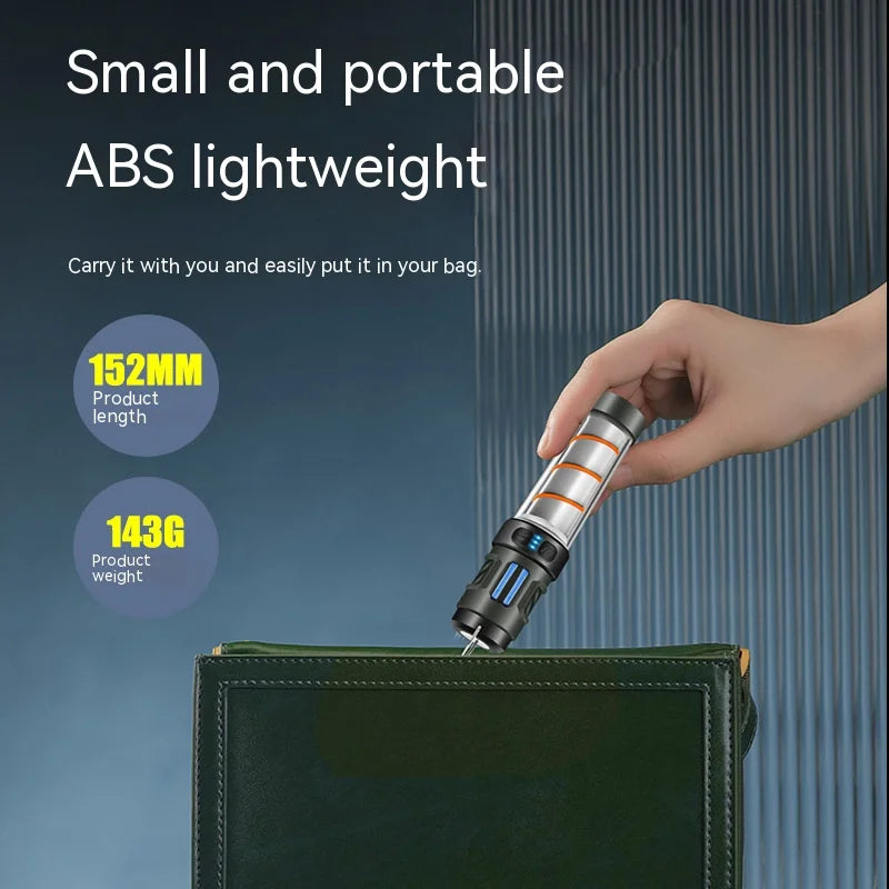 Carvallo Campinglampa InsectoGlow Pro | LED-ljus med myggskydd & stativ | 5 ljuslägen & 3000 mAh batteri | IP44 vattentålig Carvallo