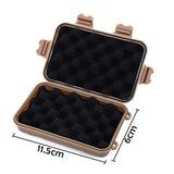 Carvallo Outdoor-Box | Vattentät och Stötsäker Förvaringslåda | För gadgets, utrustning och överlevnadskit Carvallo