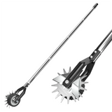 Carvallo EdgeMaster Pro | 171 cm manuell | rostfritt stål med rullhjul | justerbart handtag & självvassande blad Carvallo