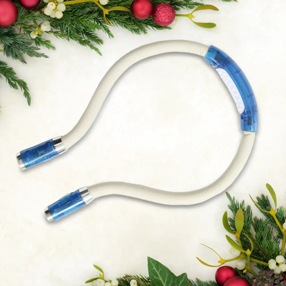 Flexibel handsfree stick- och virkningslampa – LED-halslampa för hantverk och läsning Carvallo